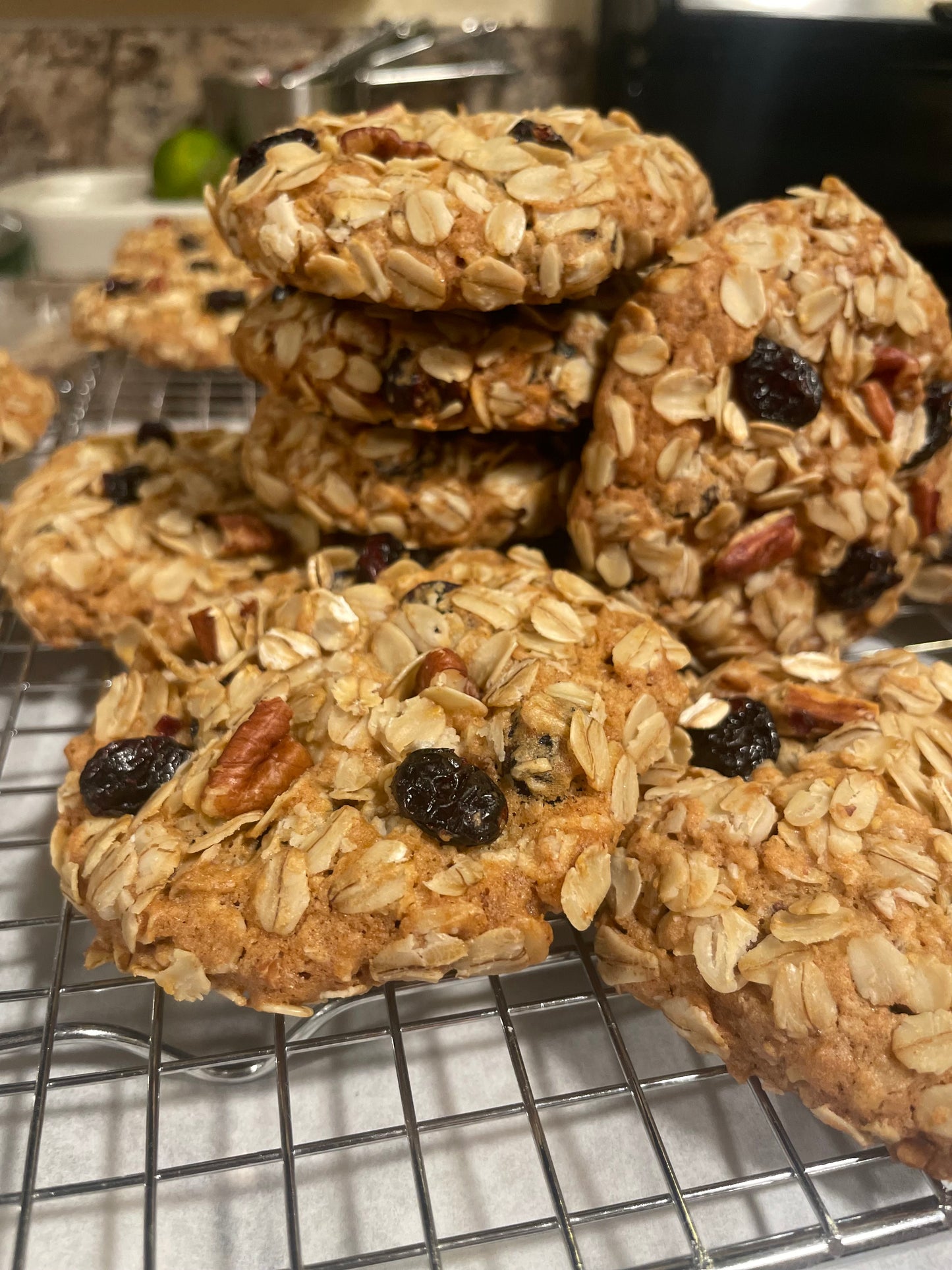 Oatmeal Cranberry Pecan Cookie