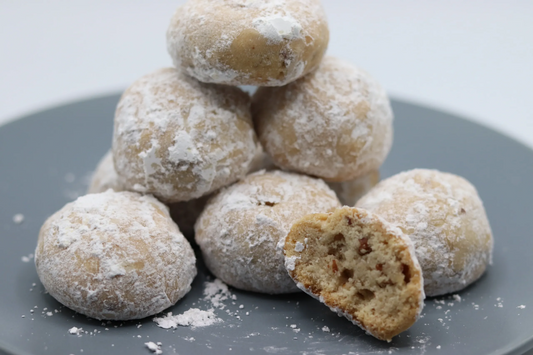 Galletas de té rusas